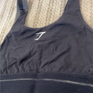 Women's Black Gymshark Sports Bra